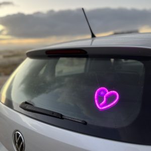 Car neon - Broken heart