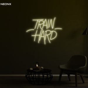 Train Hard Neon