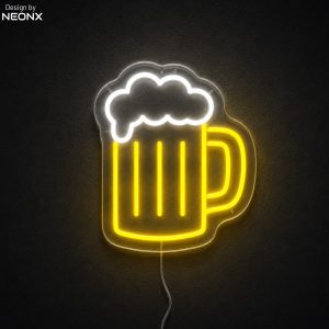 Beer neon sign
