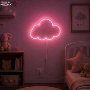 Cloud neon sign