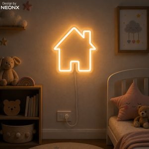 House neon sign