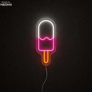 Ice cream neon sign
