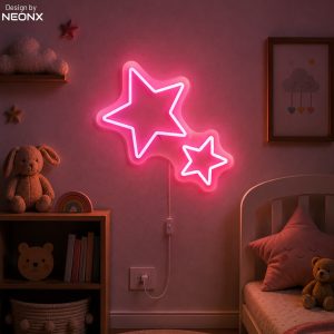 Star neon sign