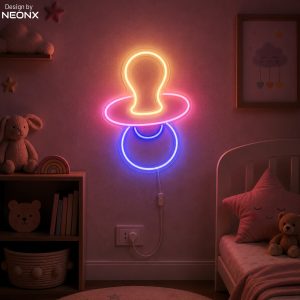 Dummy neon sign